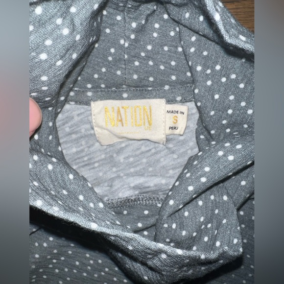 Nation Ltd Dawn Turtleneck in Polka Dot - Picture 4 of 4